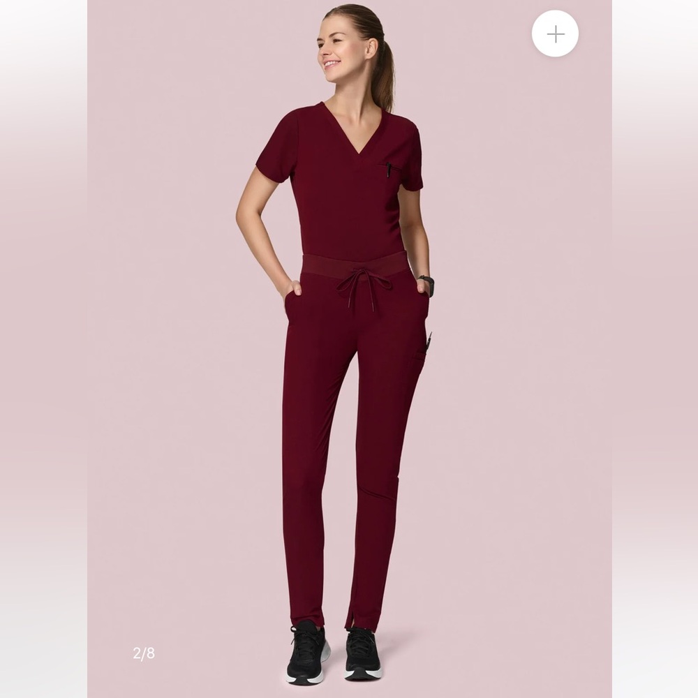 Women’s Mandala Scrub Set M/MP Wine